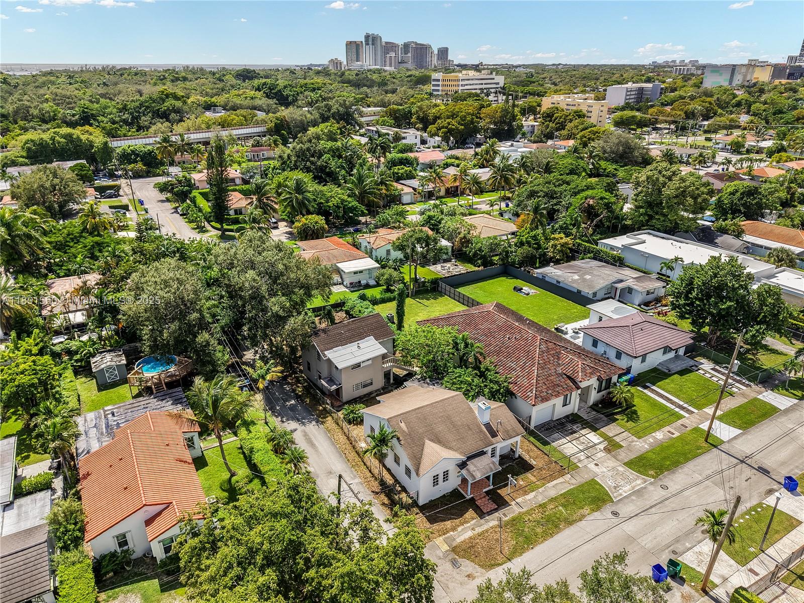 2100 Southwest 25th Street Miami, FL 33133 - Photo 23 of 23 an aerial view of residential houses with outdoor space