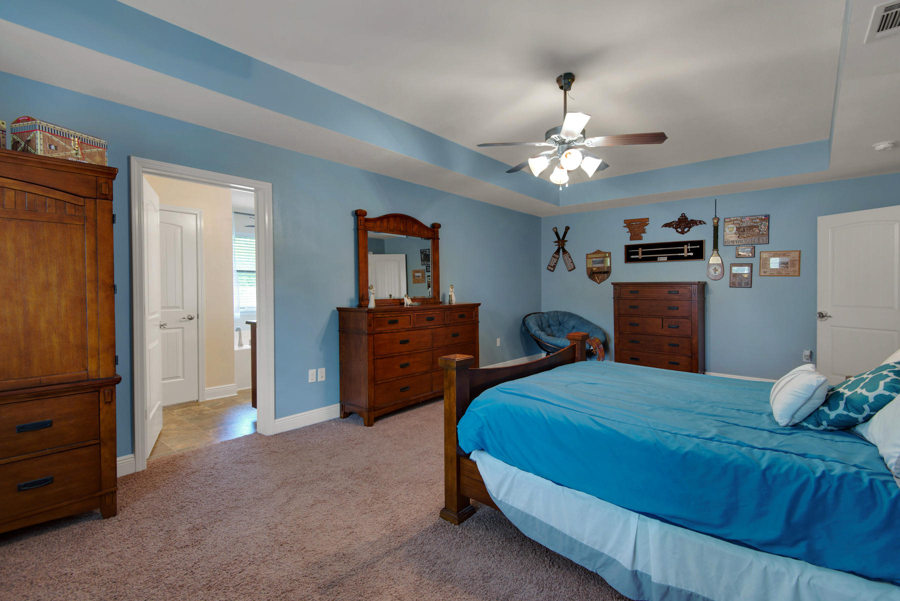 2383 Crescent Road Navarre, FL 32566 - Photo 35 of 48 a bedroom with a bed dresser and a window