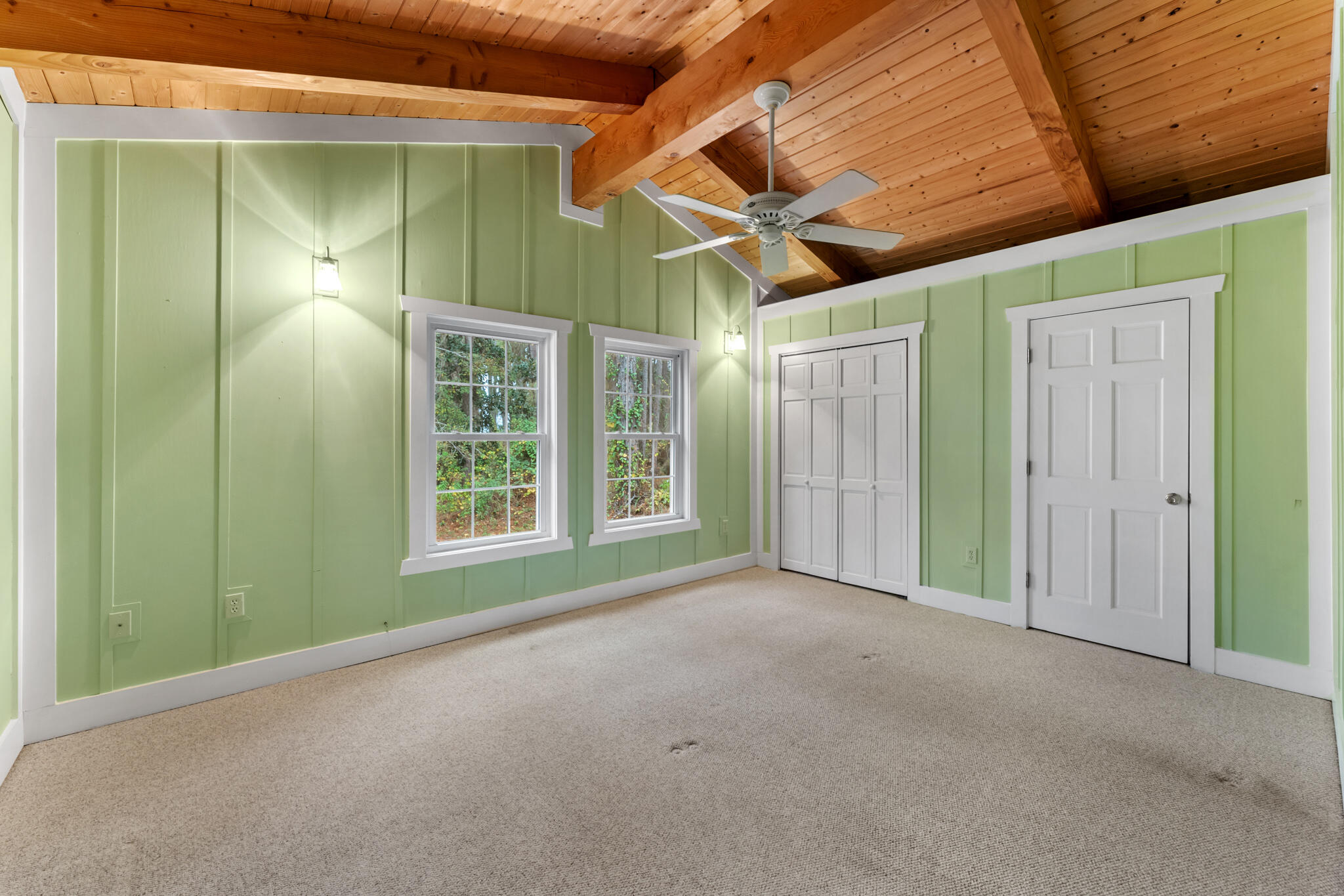 108 Osprey Lane Santa Rosa Beach, FL 32459 - Photo 19 of 40 a view of a room with a ceiling fan and window
