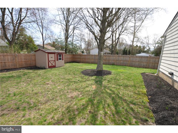 612 Parry Road Cinnaminson, NJ 08077 - Photo 23 of 24 Back Yard