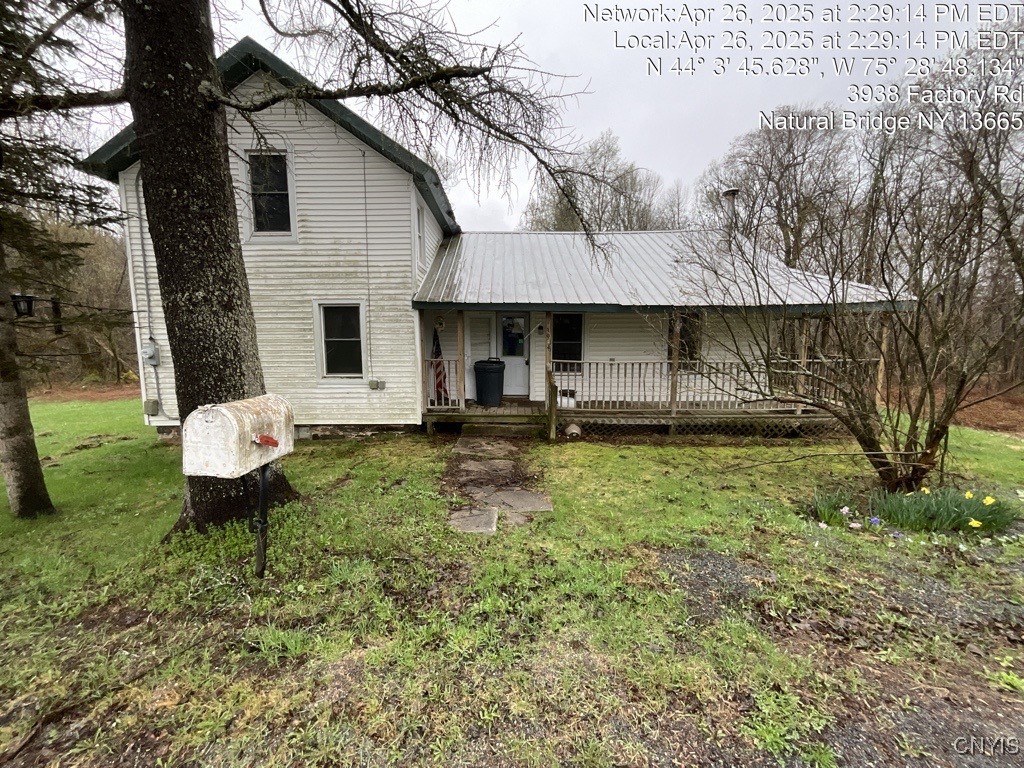 3938 Factory Road Diana, NY 13665 - Photo 1 of 1 FRONT