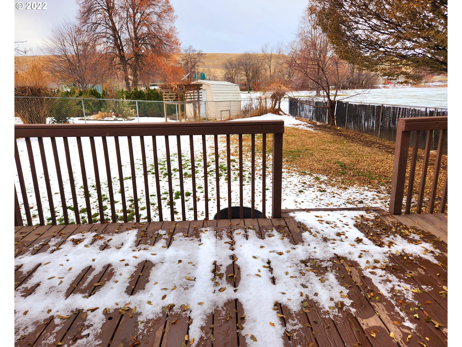 3785 Southwest Marshall Place Pendleton, OR 97801 - Photo 18 of 20 a view of a black gate