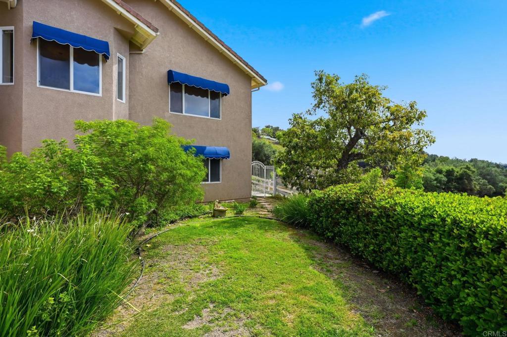2596 Green Canyon Road Fallbrook, CA 92028 - Photo 56 of 74 a view of a back yard of the house