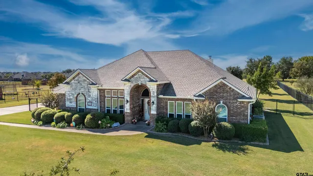front view of house with a yard