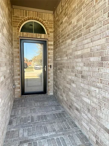 a view of front door of a house