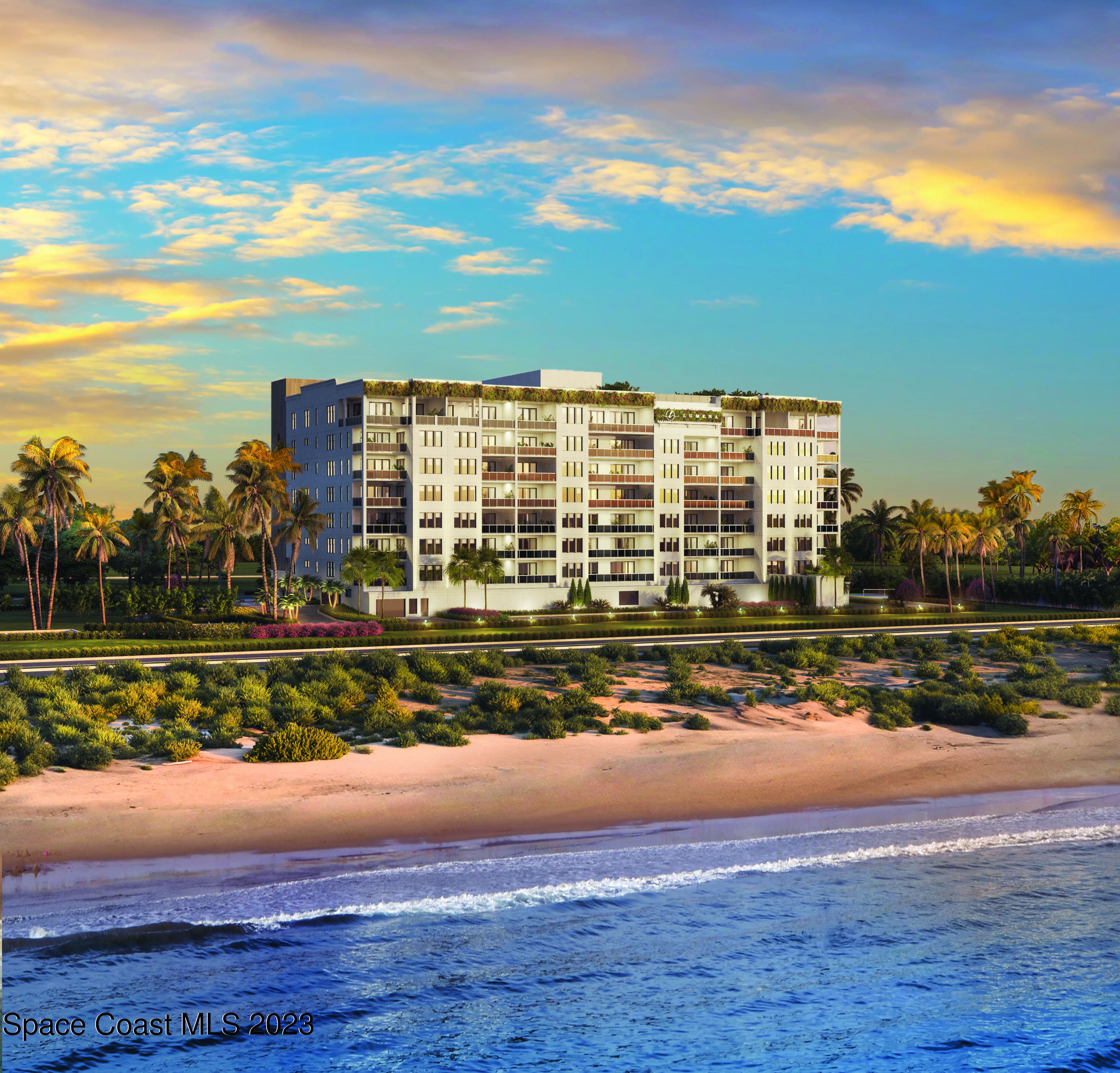 604 Highway A1a Satellite Beach, Unit 902 Satellite Beach, FL 32937 - Photo 12 of 18 a view of a city