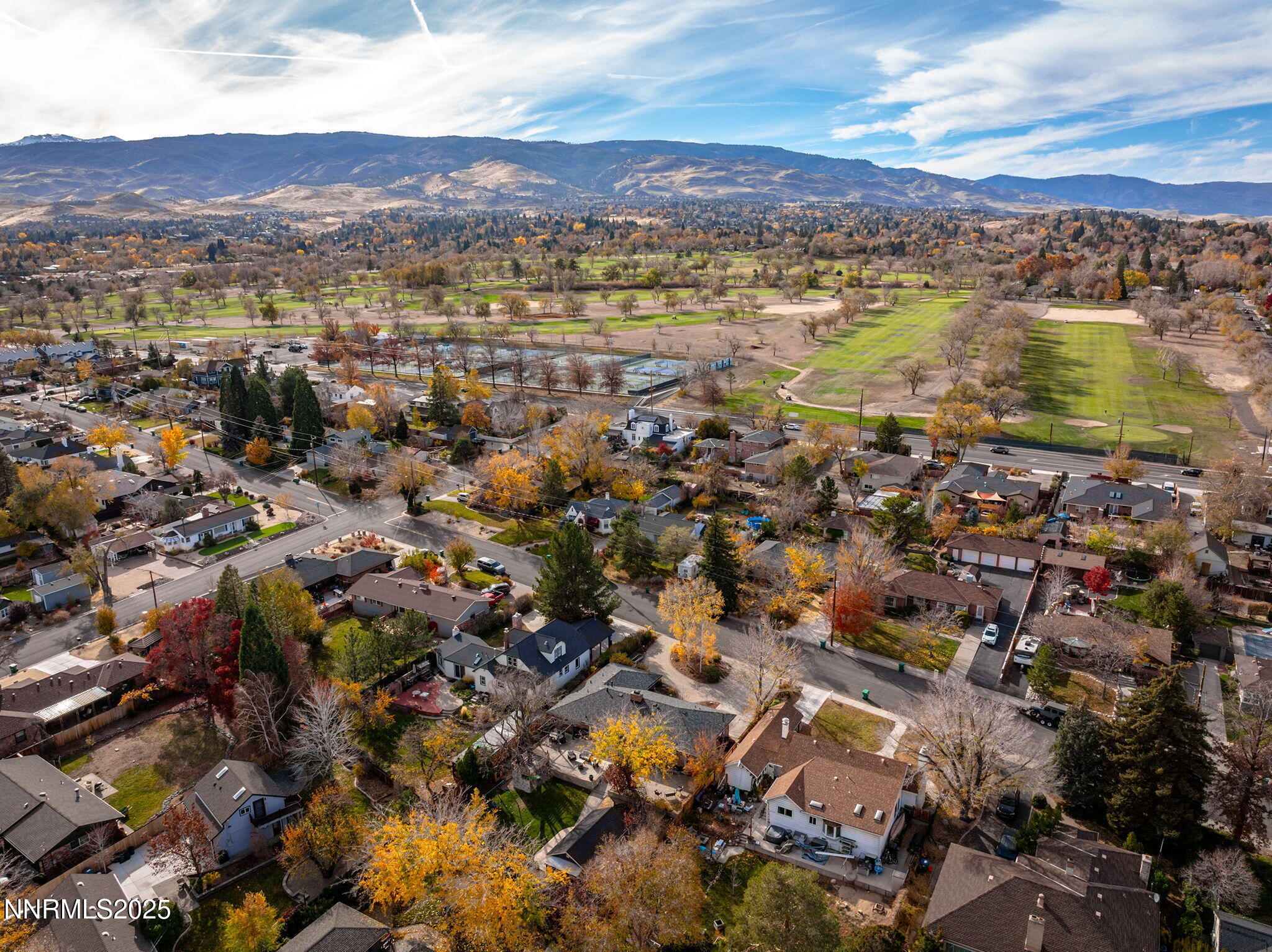 2260 Sunrise Drive Reno, NV 89509 - Photo 44 of 44 an aerial view of residential houses with outdoor space
