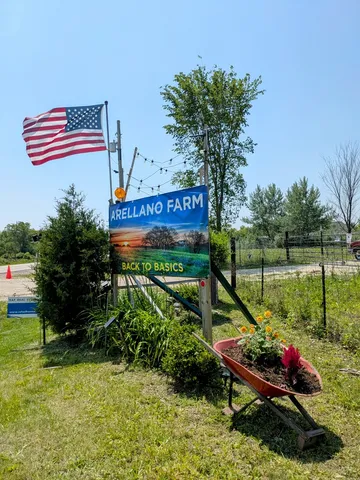 a view of a golf course with a lake