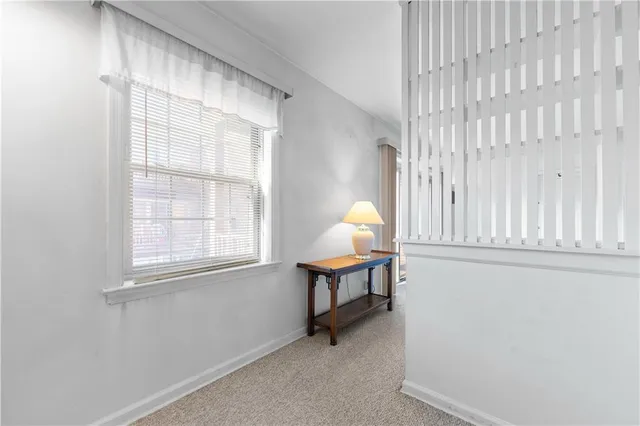 a view of kitchen and utility room