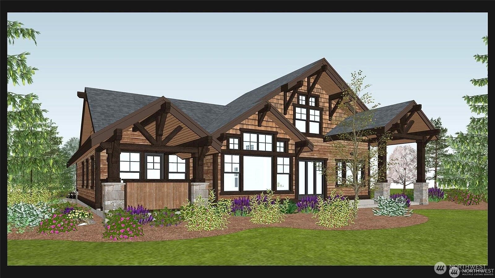 1891 Wanawish Loop Cle Elum, WA 98922 - Photo 6 of 21 a front view of a house with a yard