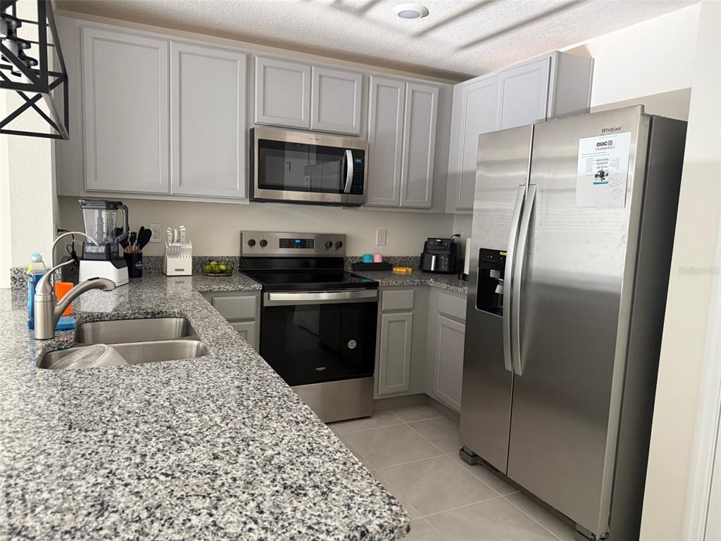 2914 Hudson Hammock Way St. Cloud, FL 34773 - Photo 15 of 30 a kitchen with a refrigerator sink and microwave