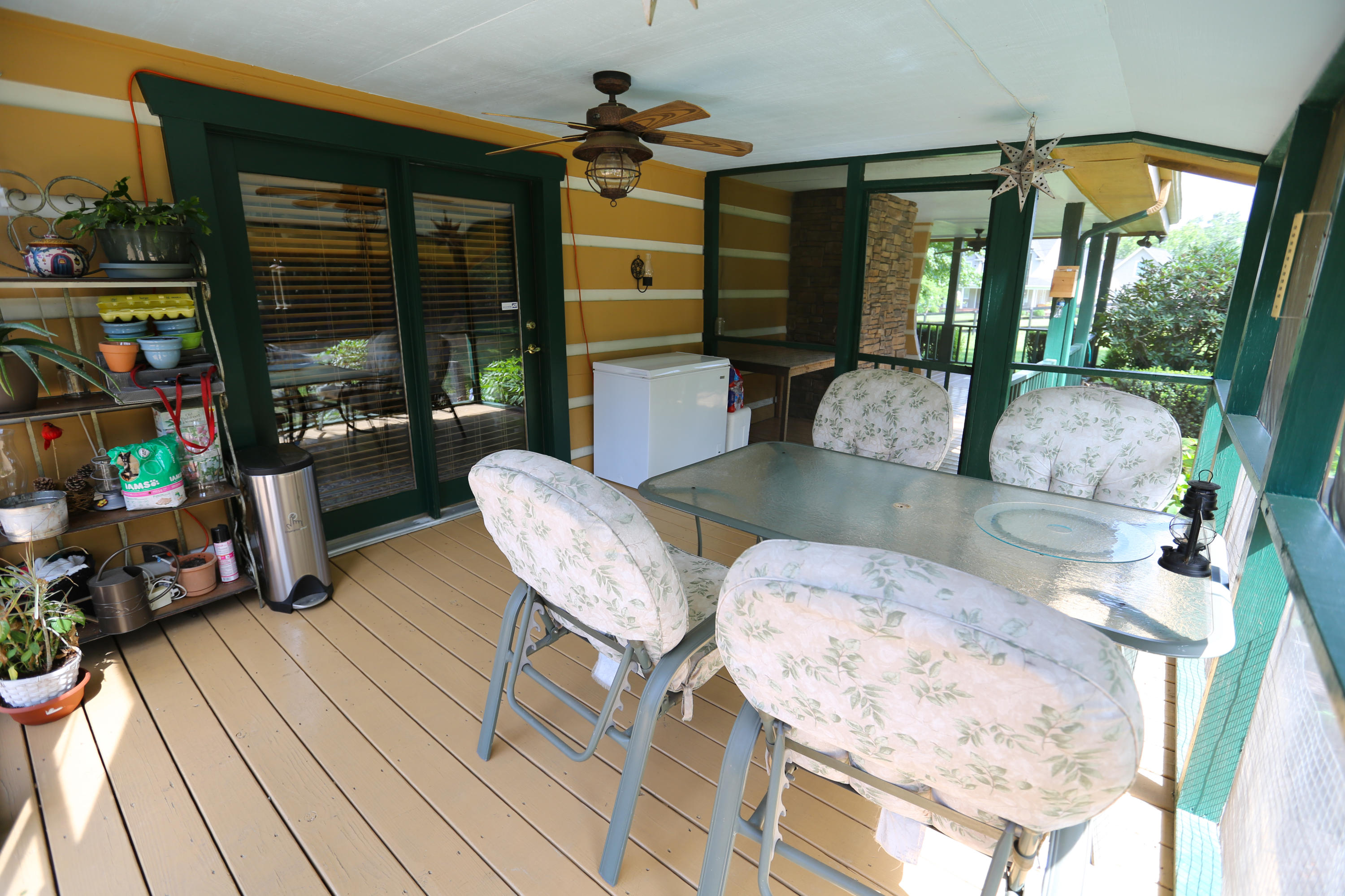 3679 Fox Ridge Road Louisville, TN 37777 - Photo 35 of 40 Screened Porch Off Dining