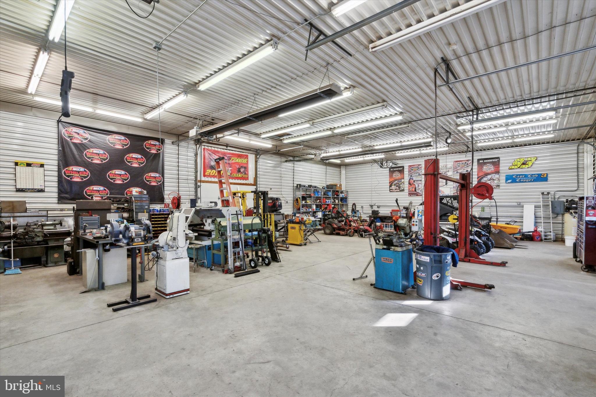 132 Hawkin Road New Egypt, NJ 08533 - Photo 37 of 42 a view of a storage room with a table and chairs