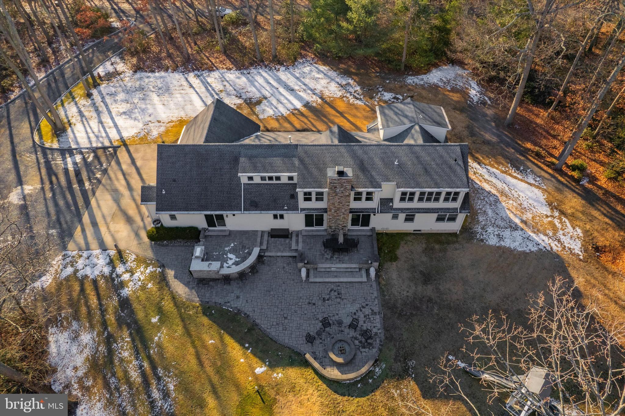 132 Hawkin Road New Egypt, NJ 08533 - Photo 38 of 42 a view of a house with backyard