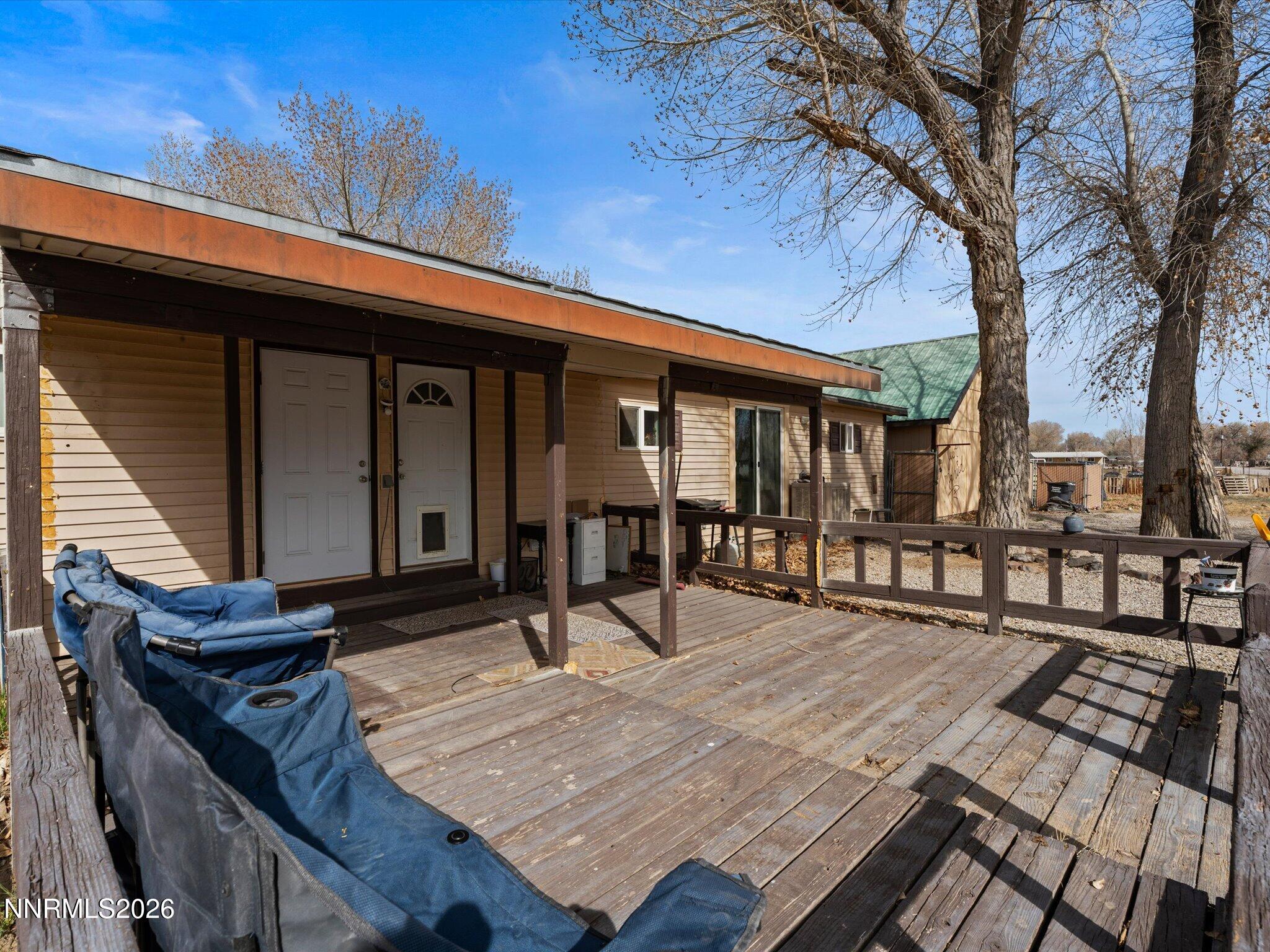 3320 Della Circle Fallon, NV 89406 - Photo 29 of 31 a view of a dinning tables and chairs in the balcony