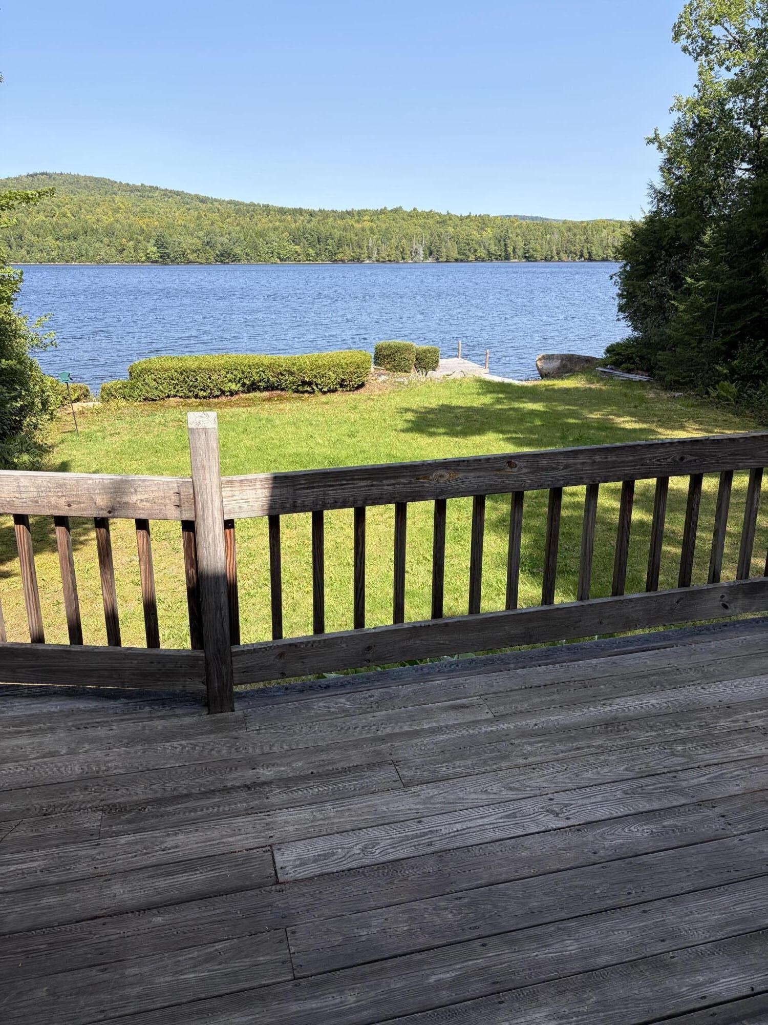 563 Lakeview Road Topsfield, ME 04490 - Photo 4 of 44 View from front deck