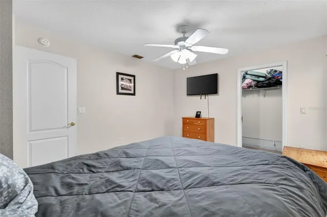 a outdoor living space with furniture and a potted plant