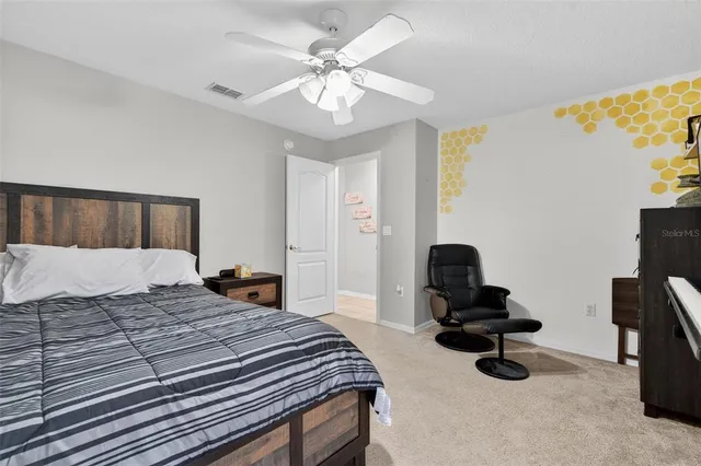 a backyard of a house