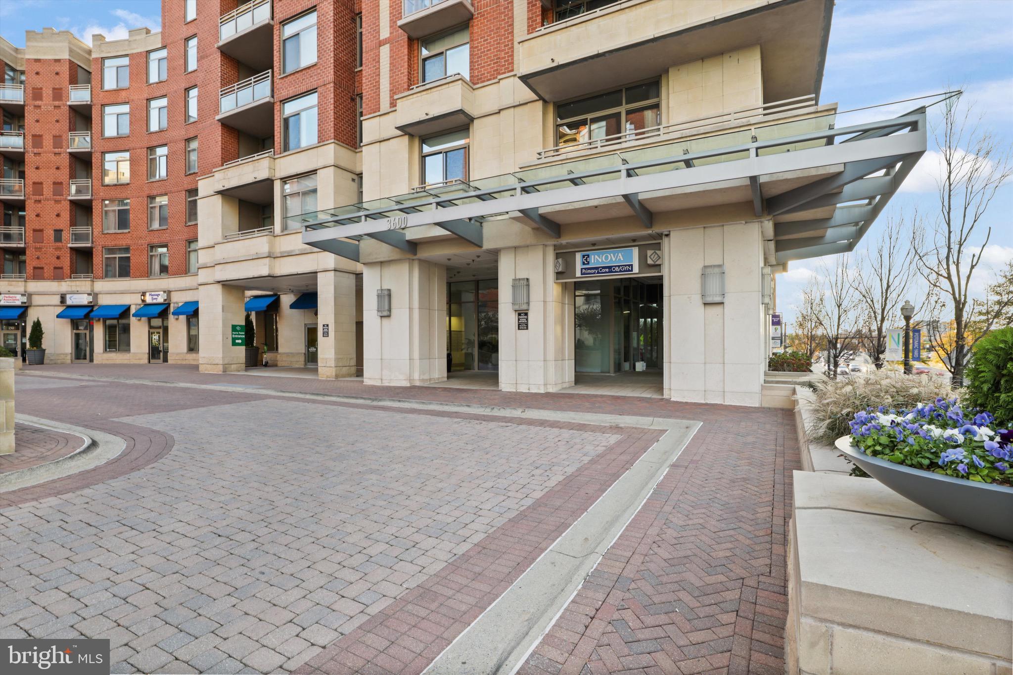 3600 South Glebe Road, Unit 414W Arlington, VA 22202 - Photo 32 of 60 a view of a building with a street