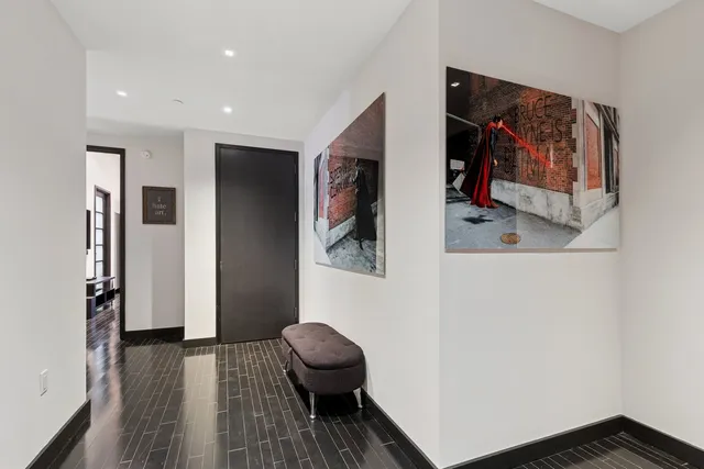 a bathroom with a toilet