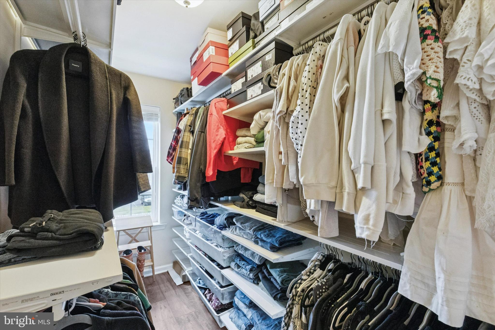 3711 Jacob Stout Road, Unit 5 Doylestown, PA 18902 - Photo 19 of 25 a view of walk in closet with clothes and shoes