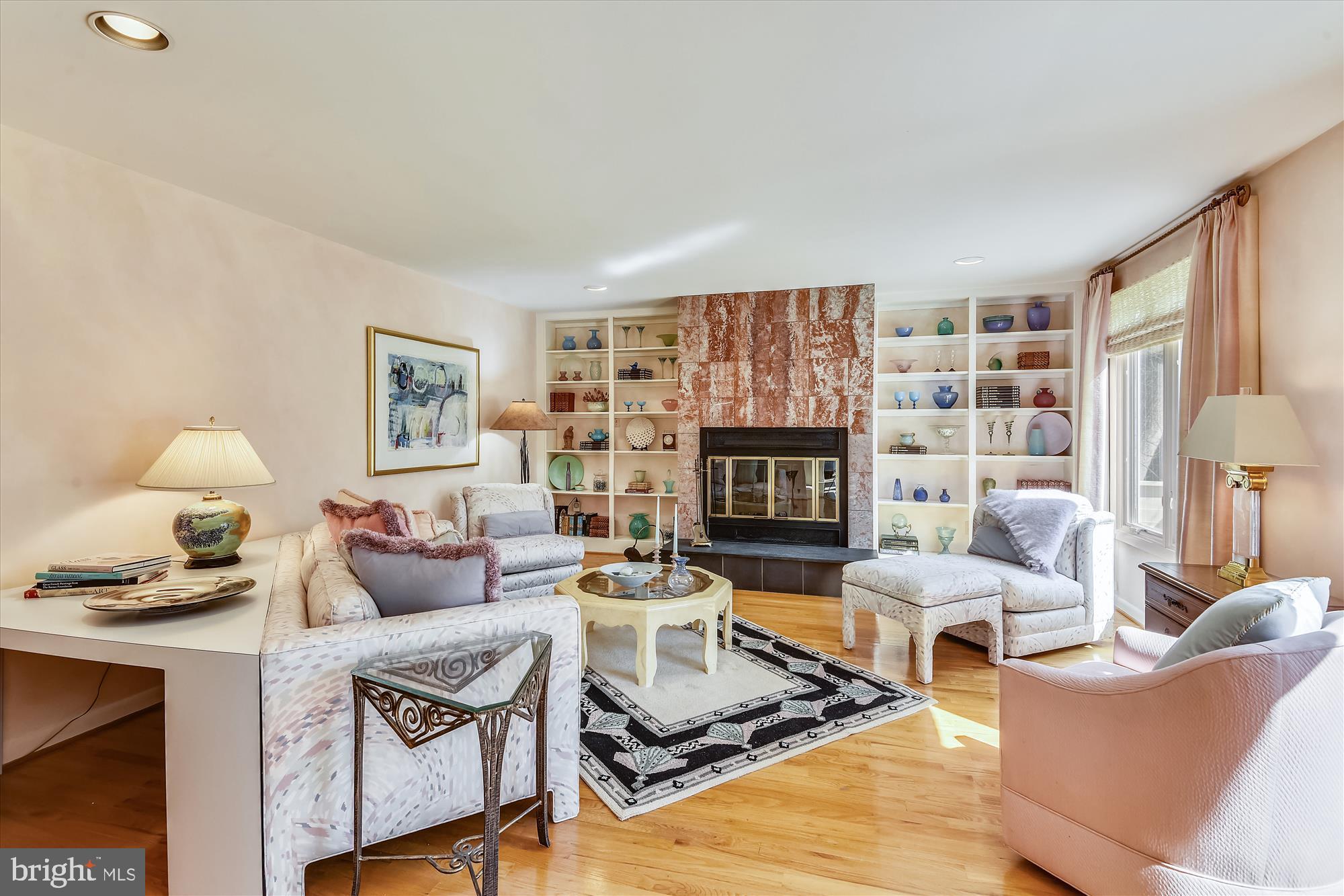 11206 Georgetown Pike Great Falls, VA 22066 - Photo 7 of 47 MAIN LEVEL: LIVING ROOM