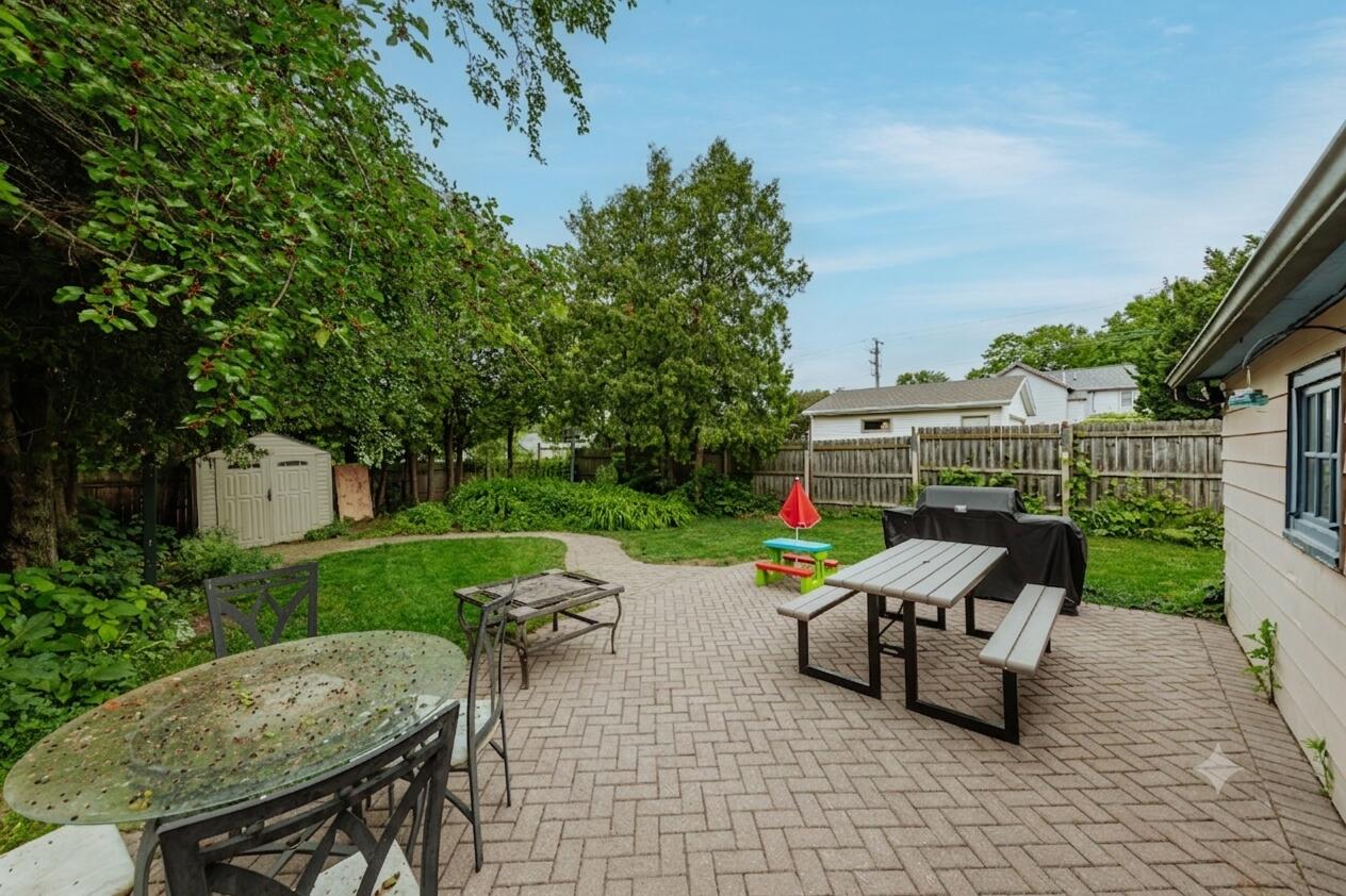 113 South Milwaukee Street Fredonia, WI 53021 - Photo 22 of 29 private backyard