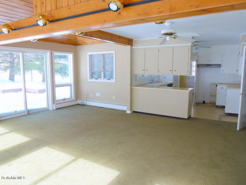 341 Luce Road Williamstown, MA 01267 - Photo 15 of 30 Family room to kitchen today