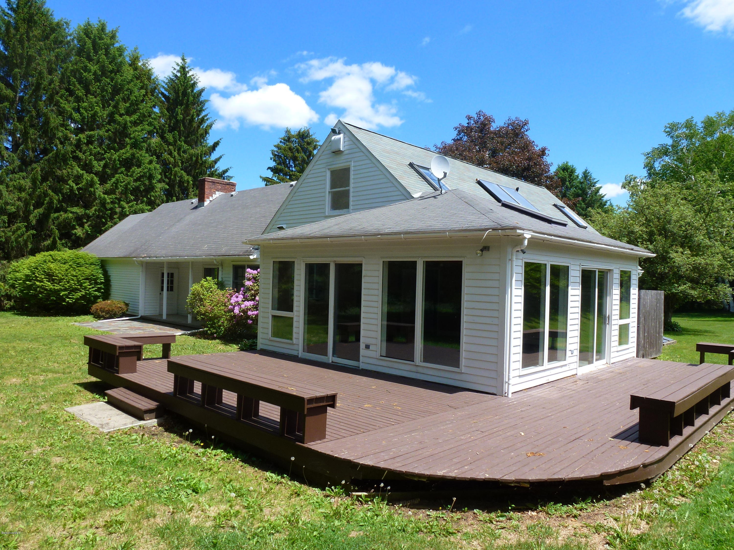 341 Luce Road Williamstown, MA 01267 - Photo 27 of 30 South facing family room and deck