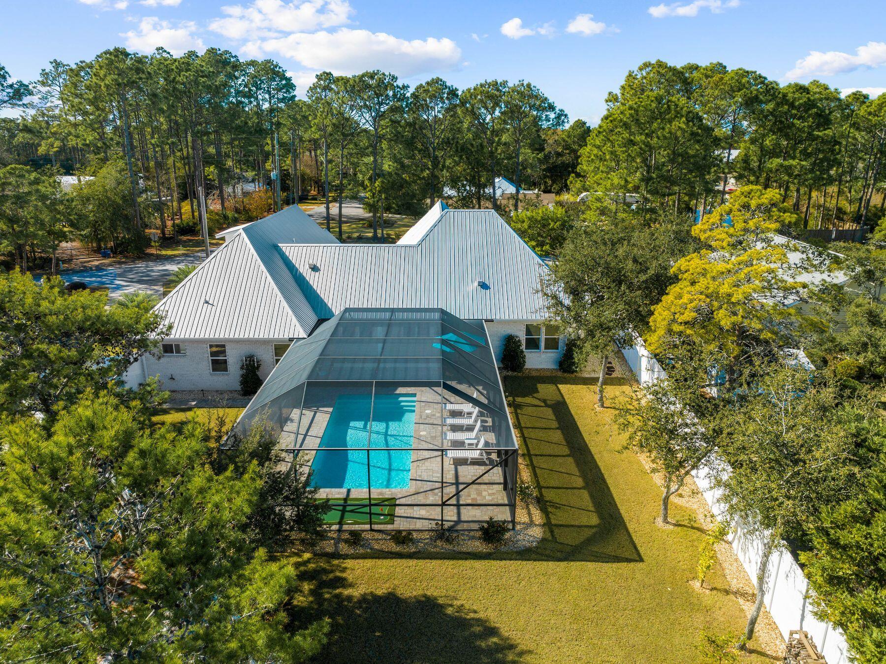 274 Ridge Road Santa Rosa Beach, FL 32459 - Photo 4 of 40 an aerial view of a house