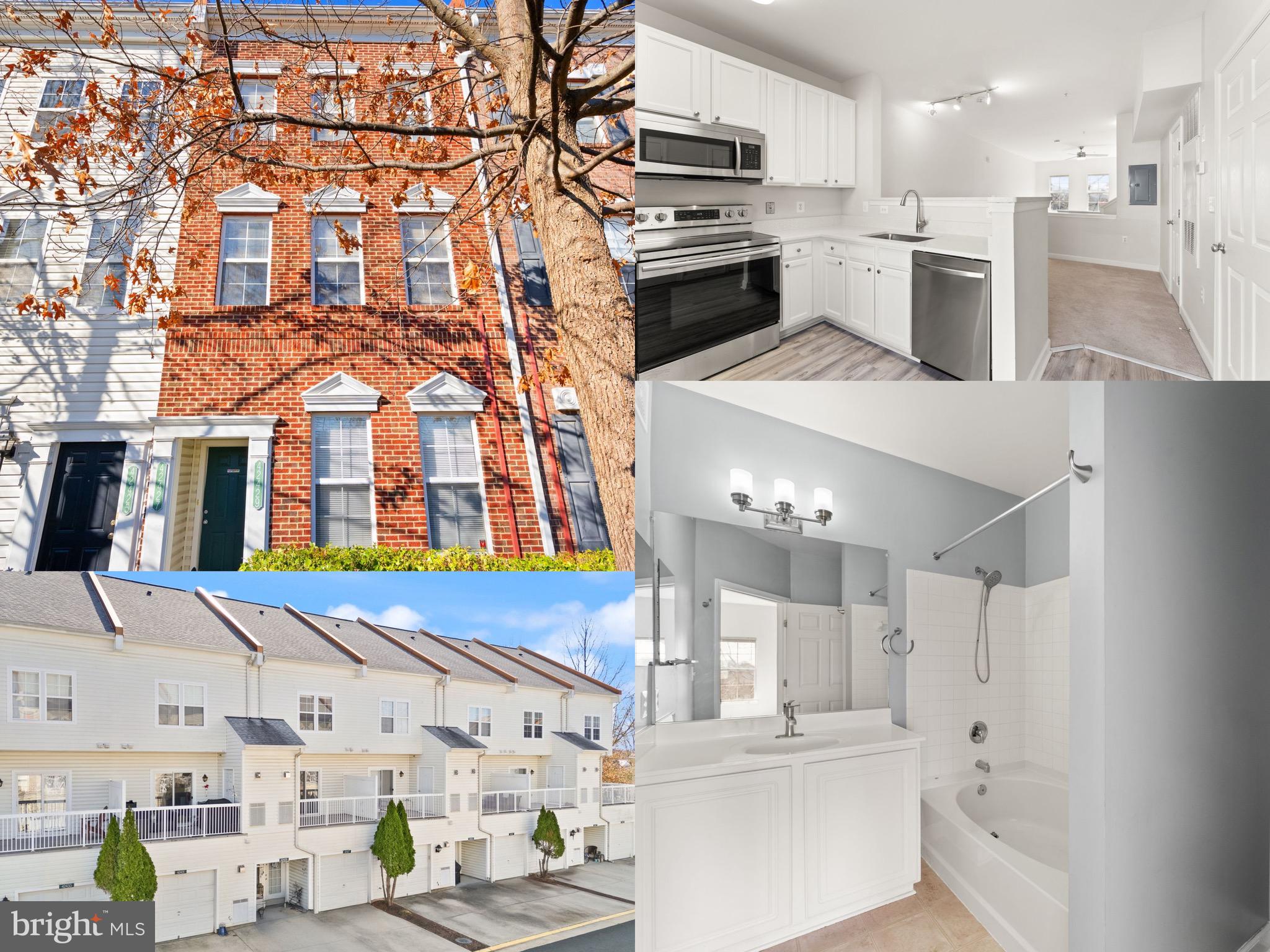a kitchen with stainless steel appliances kitchen island granite countertop a refrigerator and a stove top oven