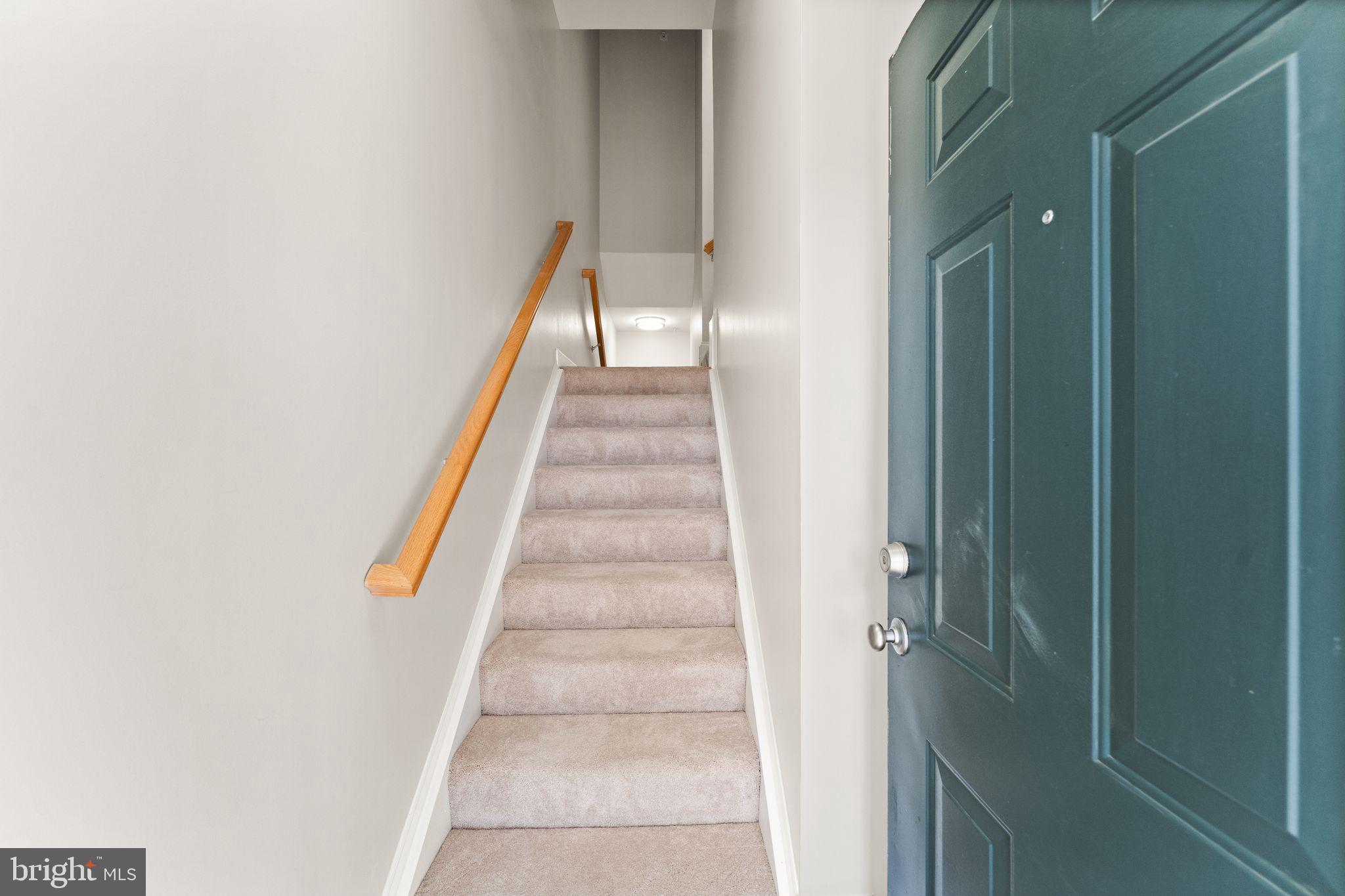 42427 Goldenseal Square Brambleton, VA 20148 - Photo 7 of 52 a view of staircase with white walls and white door