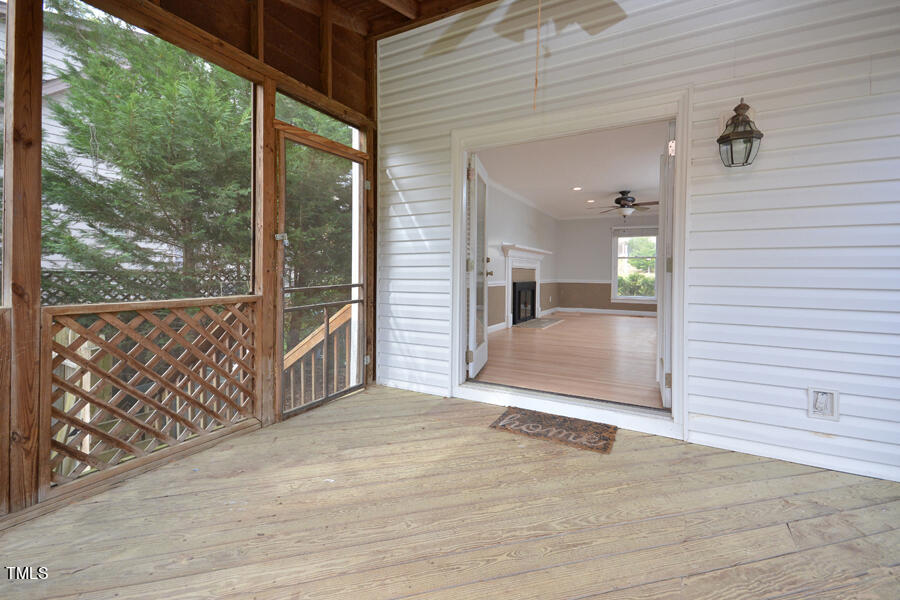 3816 Old Coach Road Raleigh, NC 27616 - Photo 30 of 37 Screened Porch