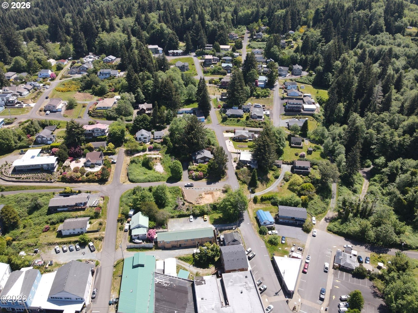 95 Gregory Street Wheeler, OR 97147 - Photo 19 of 20 an aerial view of residential houses with outdoor space