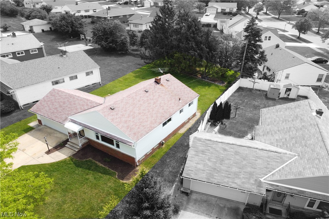 4541 Springvale Drive Warrensville Heights, OH 44128 - Photo 3 of 33 Aerial 4541 Springvale