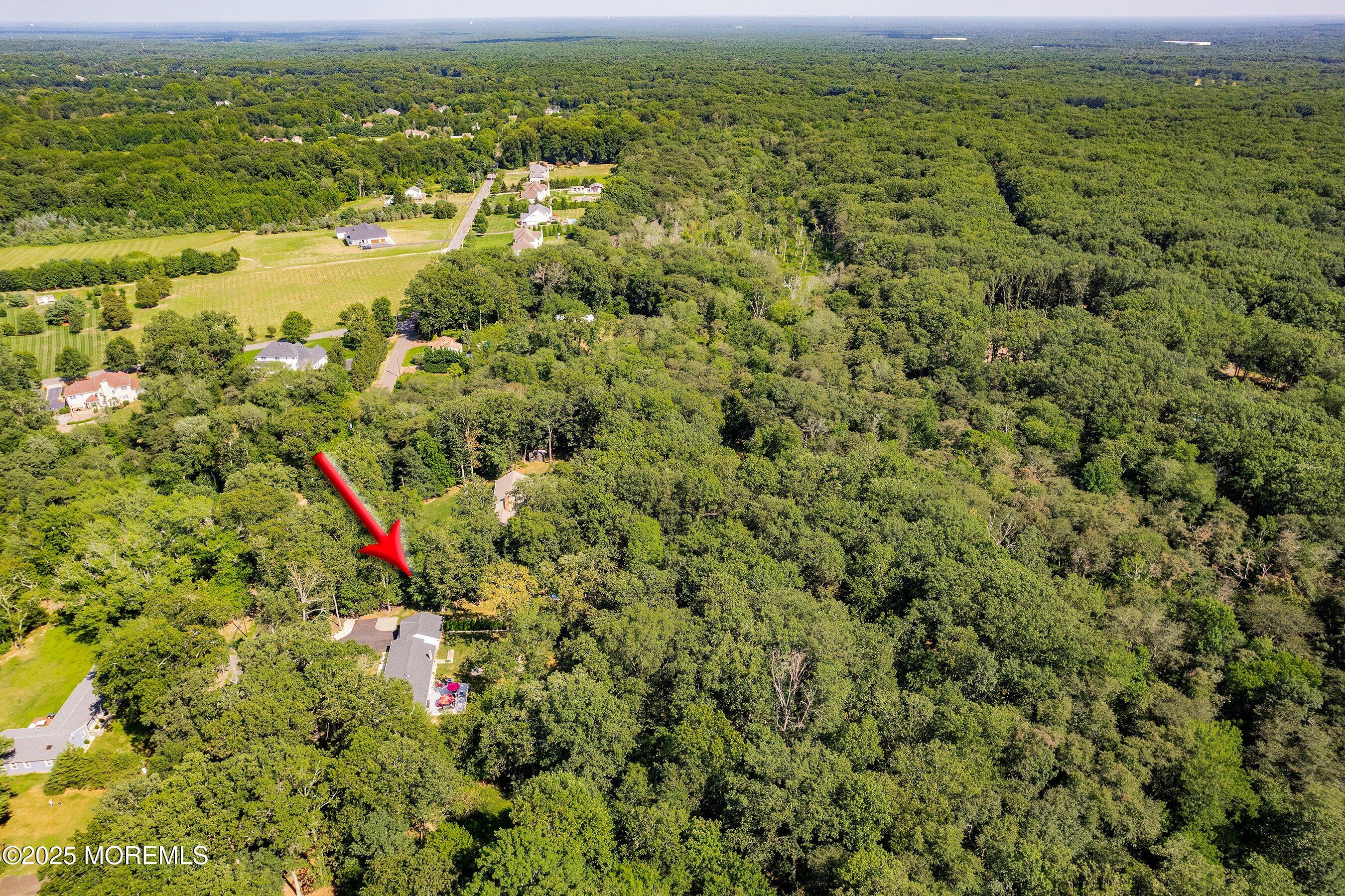 201 Paint Island Spring Road Millstone Township, NJ 08510 - Photo 32 of 34 a view of a city with lots of trees