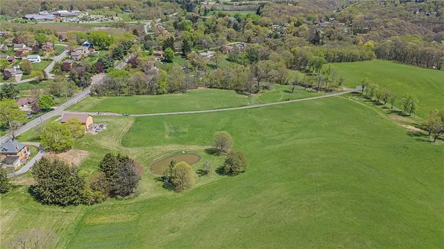 a view of a field with a field