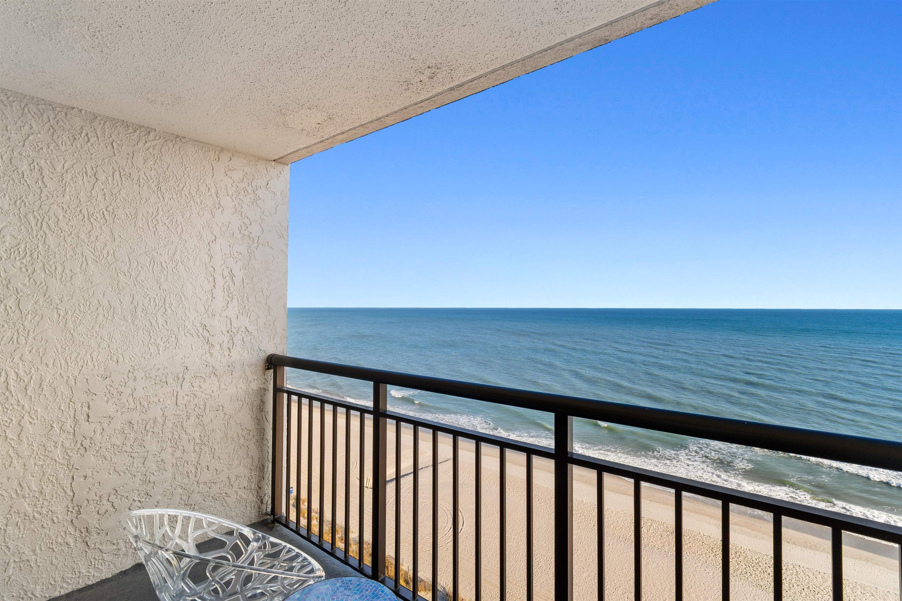 1501 South Ocean Boulevard, Unit 1237 Myrtle Beach, SC 29577 - Photo 28 of 40 Balcony with view of water and beach
