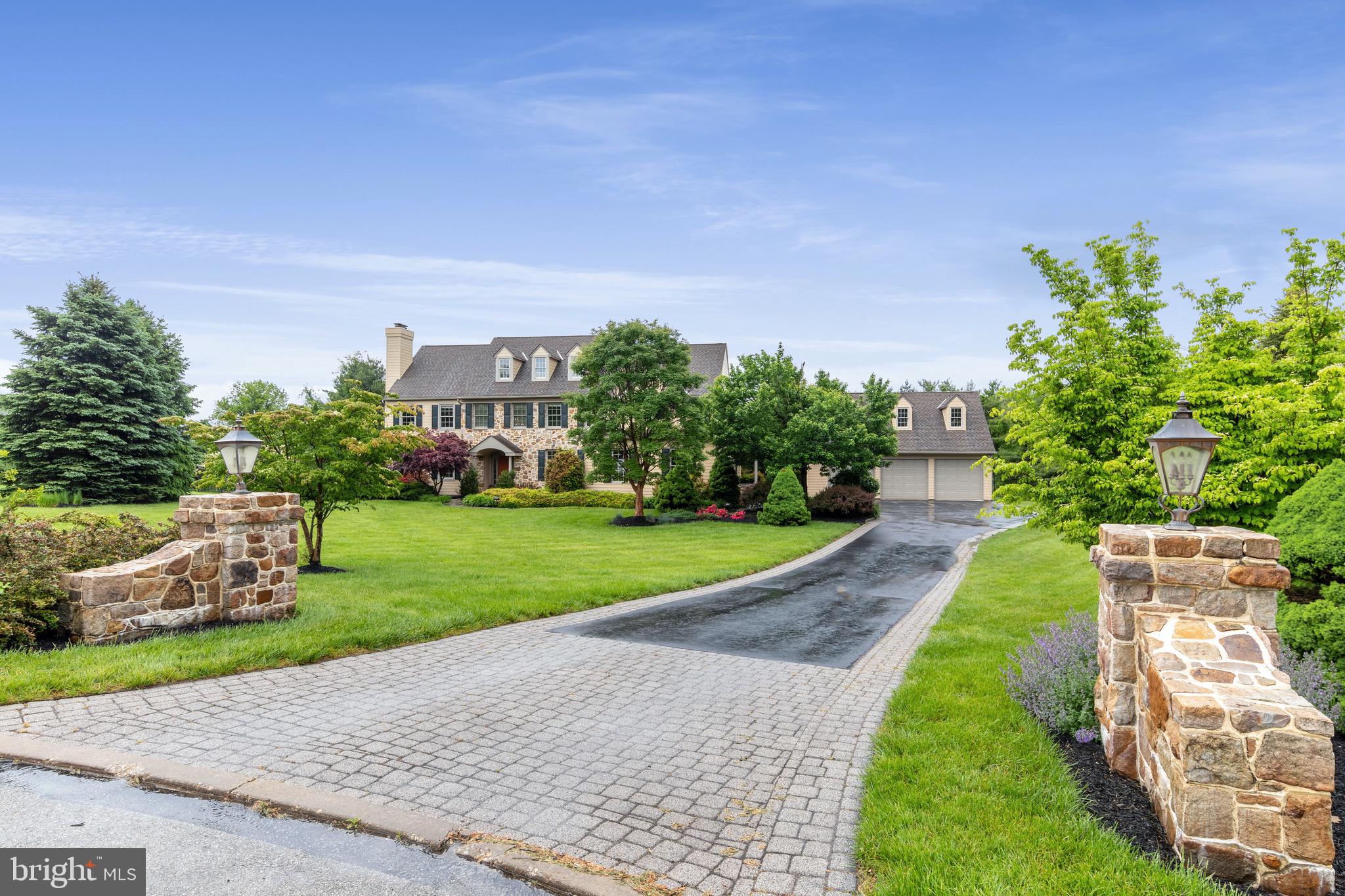 1860 Covered Bridge Road Malvern, PA 19355 - Photo 2 of 59 a view of a garden with houses