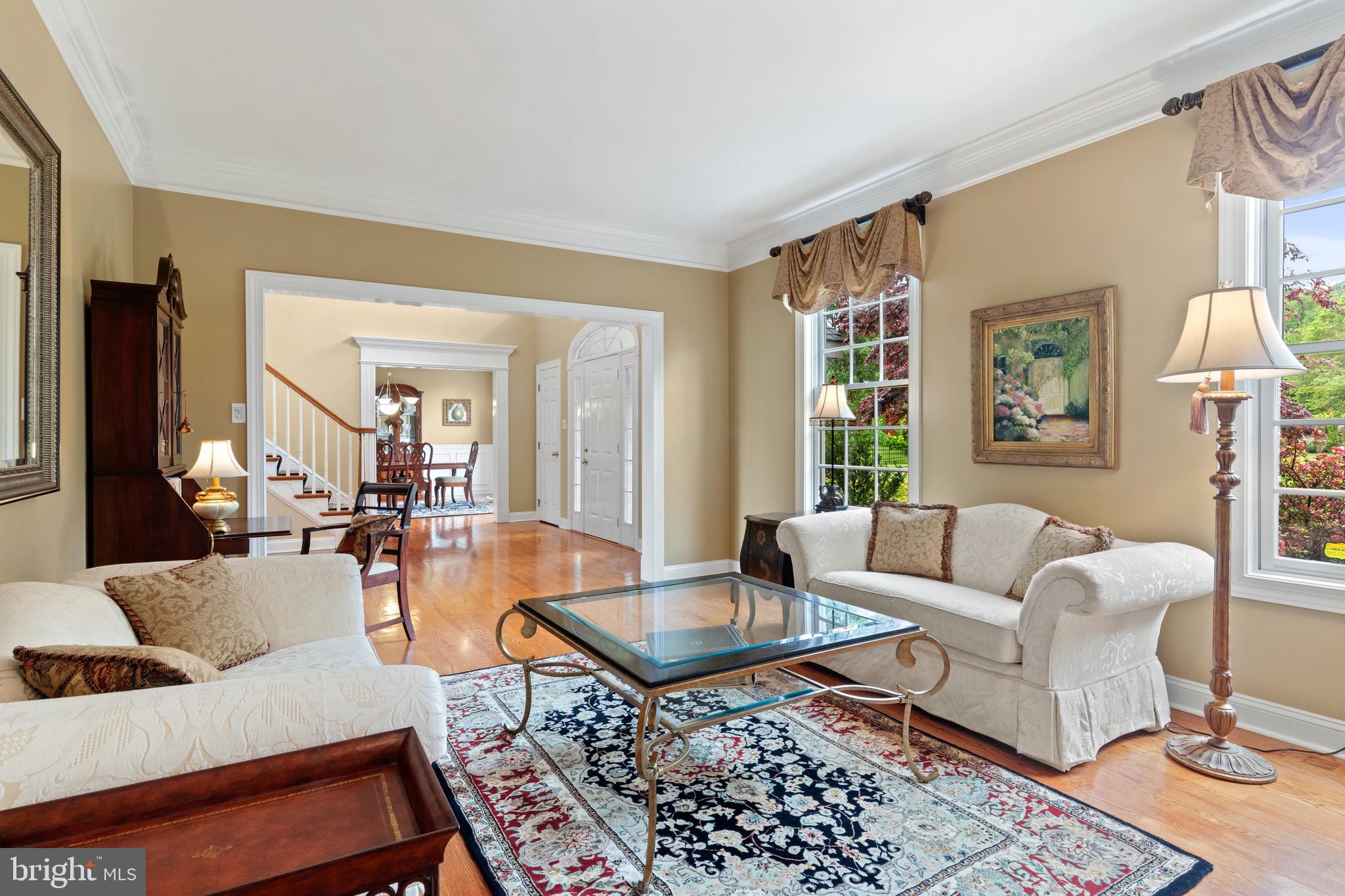 1860 Covered Bridge Road Malvern, PA 19355 - Photo 18 of 59 a living room with furniture and a rug