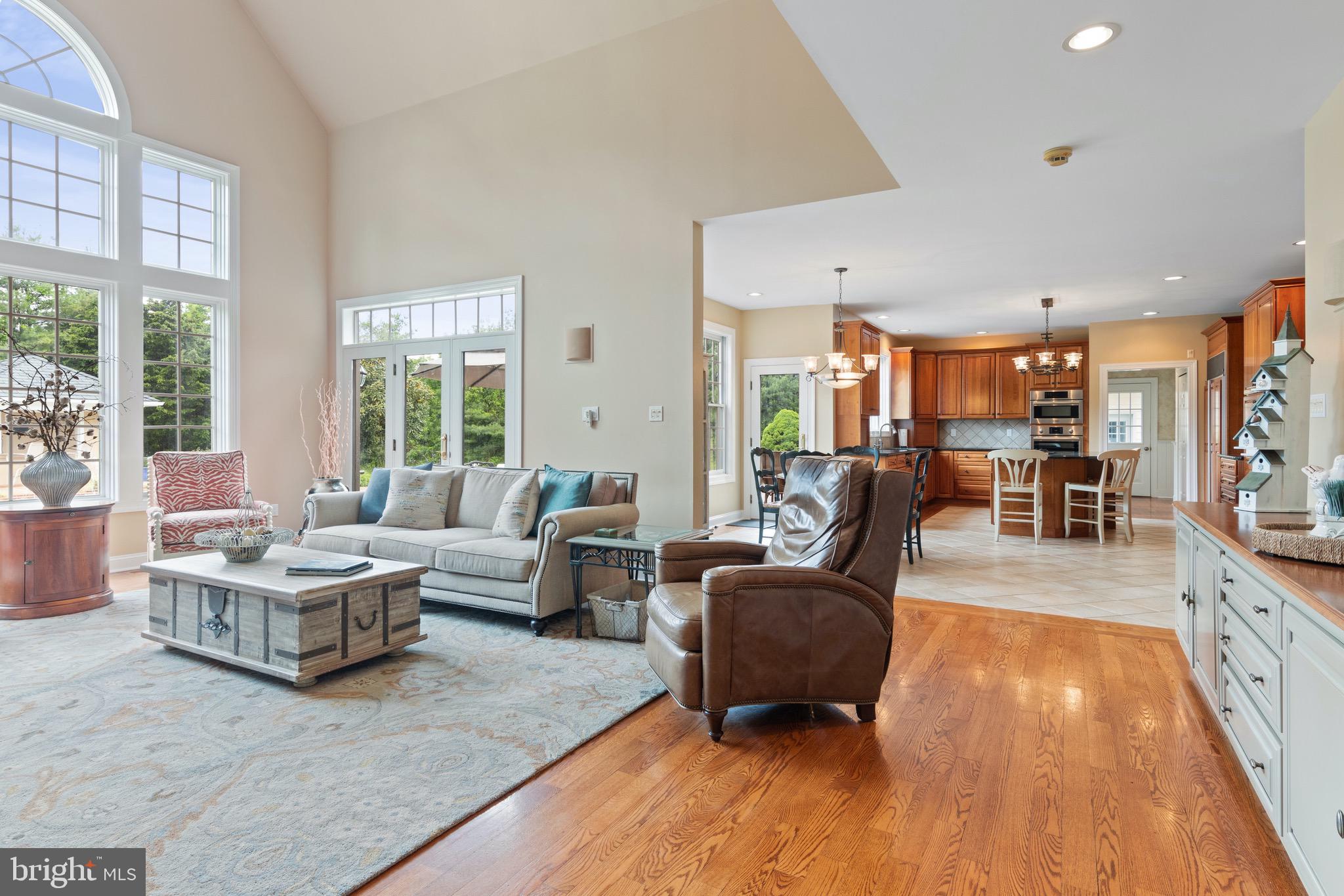 1860 Covered Bridge Road Malvern, PA 19355 - Photo 21 of 59 a living room with furniture and a wooden floor