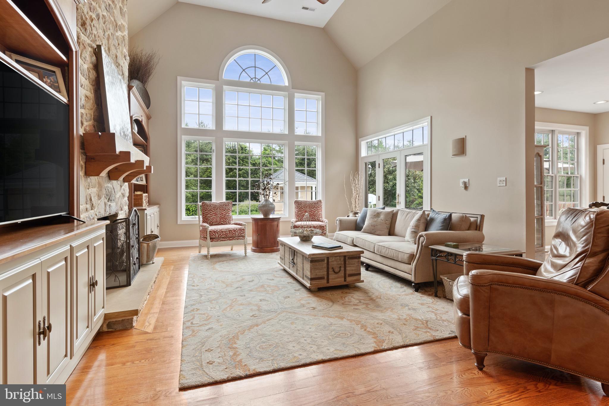 1860 Covered Bridge Road Malvern, PA 19355 - Photo 22 of 59 a living room with furniture and a flat screen tv