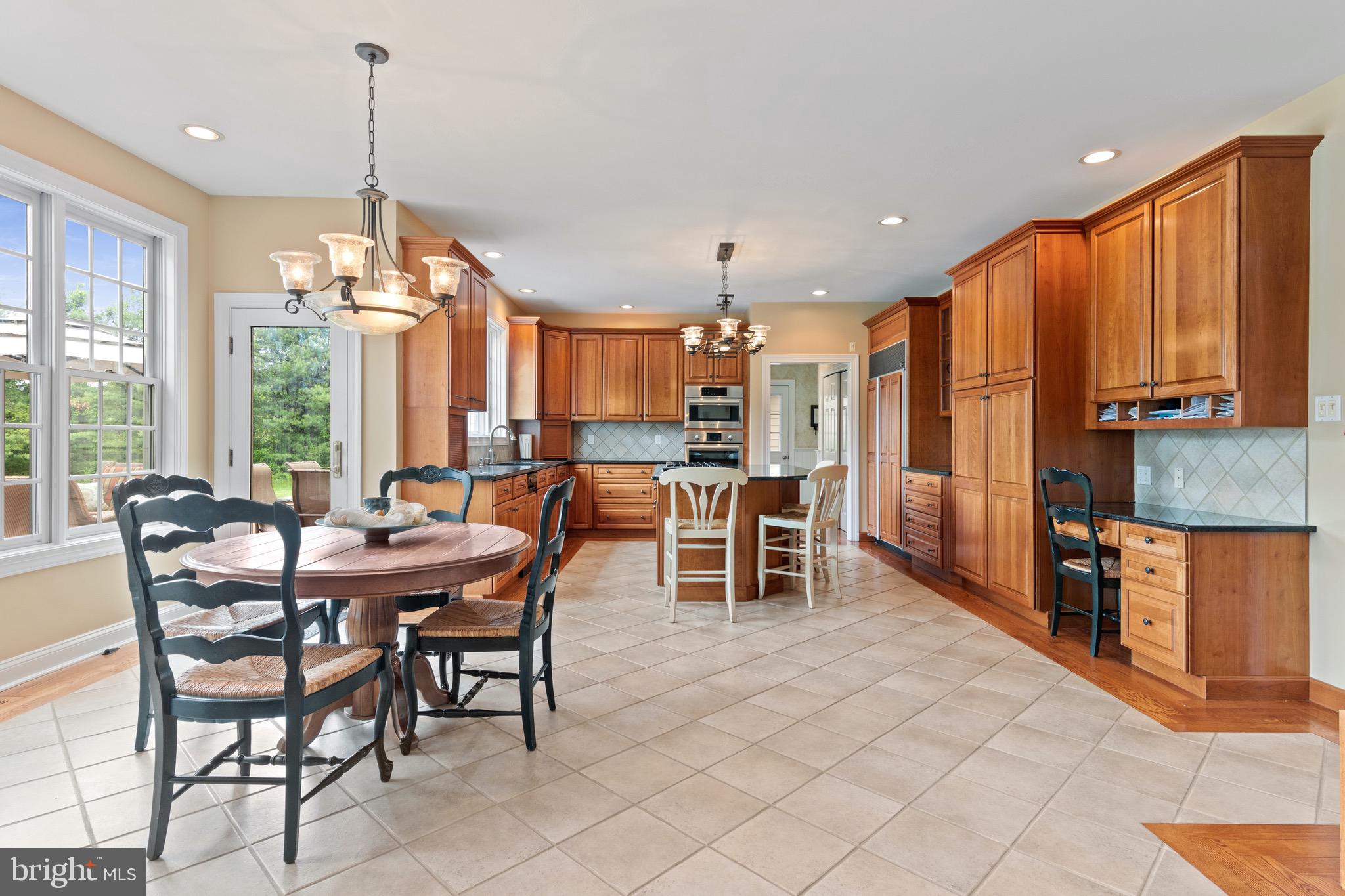 1860 Covered Bridge Road Malvern, PA 19355 - Photo 25 of 59 a view of a dining room with furniture window and outside view