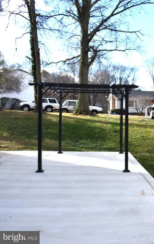 a park view with a garden