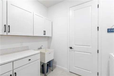 a room with storage and utility