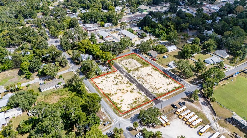 0 Southwest 1st Road Newberry, FL 32669 - Photo 4 of 10 an aerial view of a city with lots of residential buildings