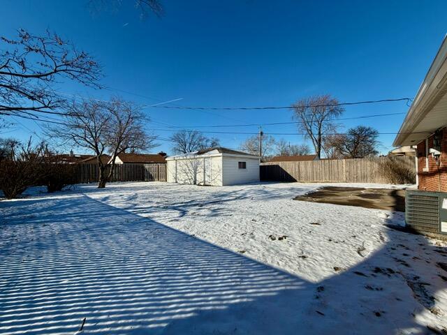 606 North Lindberg Street Griffith, IN 46319 - Photo 12 of 12 a view of a backyard