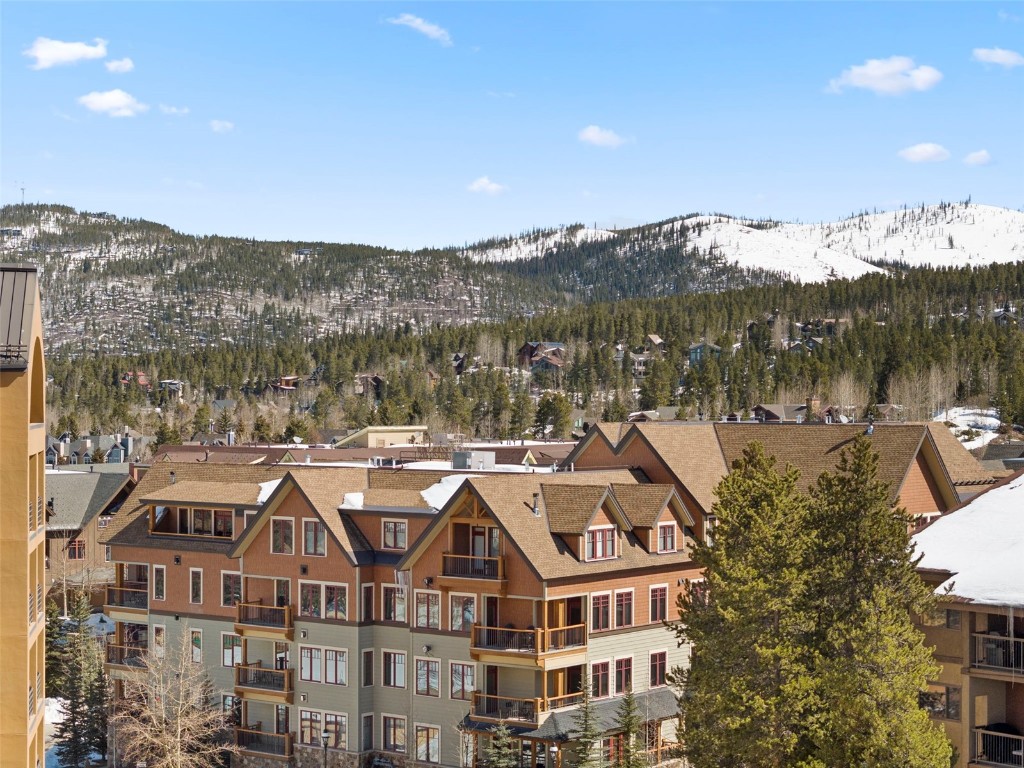 610 Columbine Road, Unit 6308 Breckenridge, CO 80424 - Photo 42 of 49 a view of a city with tall buildings