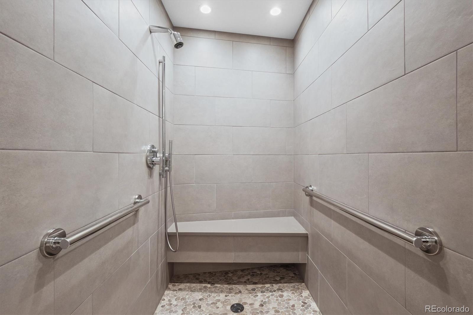 682 Buddy Road Bailey, CO 80421 - Photo 34 of 50 a bathroom with a shower and toilet