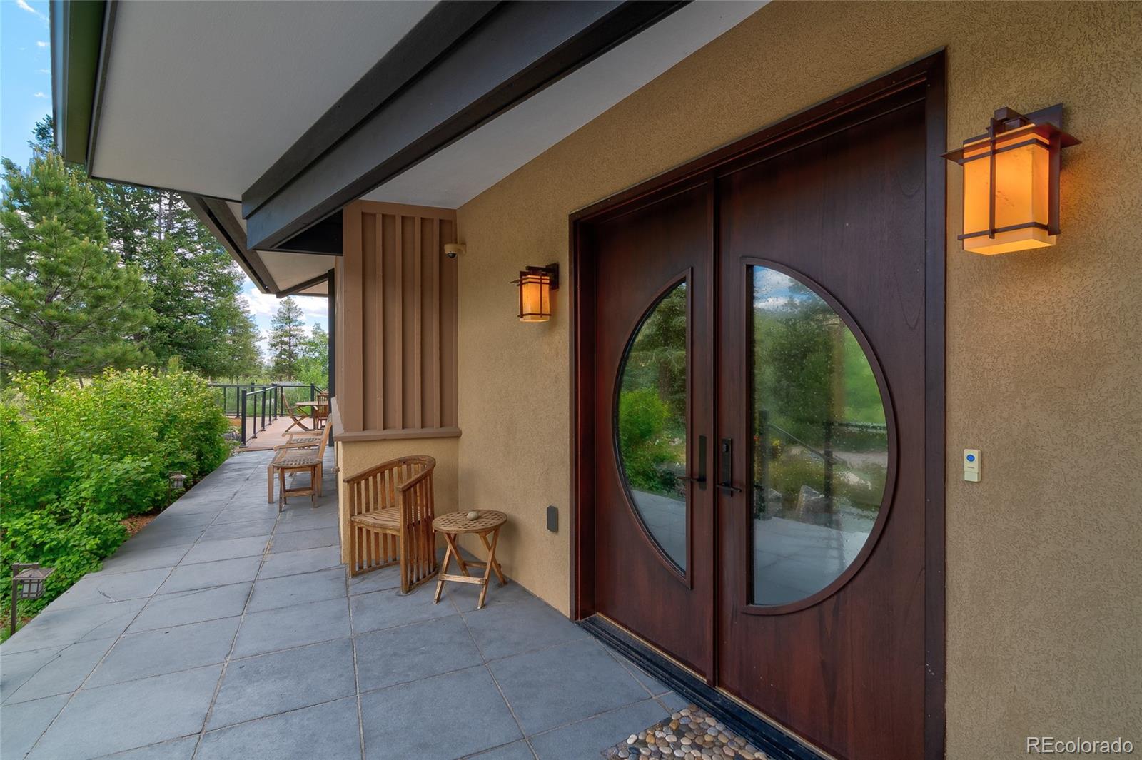 682 Buddy Road Bailey, CO 80421 - Photo 45 of 50 a view of swimming pool from a balcony